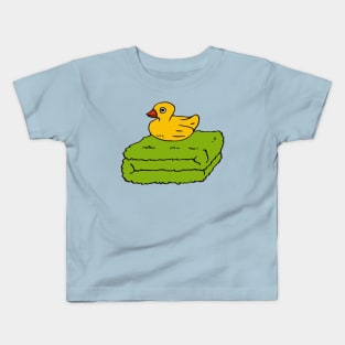 Duck and Towel Kids T-Shirt